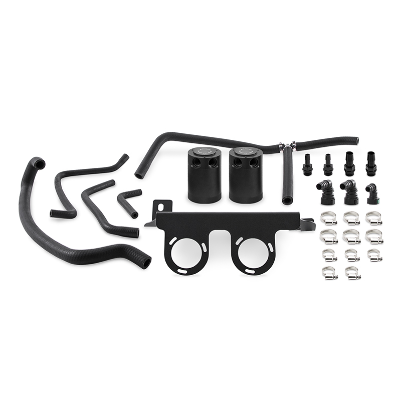 Mishimoto — Mishimoto 2016+ Chevrolet Camaro 2.0T Baffled Oil Catch Can Kit - Black
Oil Catch Can Kit - view 9